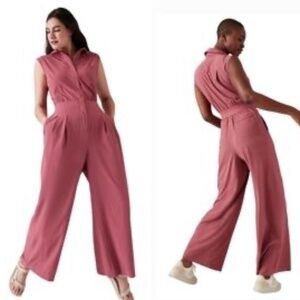 Athleta Brooklyn Heights Wide-Leg Jumpsuit - As New
